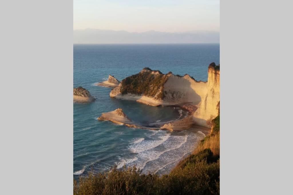 Corfu Tramezzo Designer'S House Vila Bastounion Exterior foto