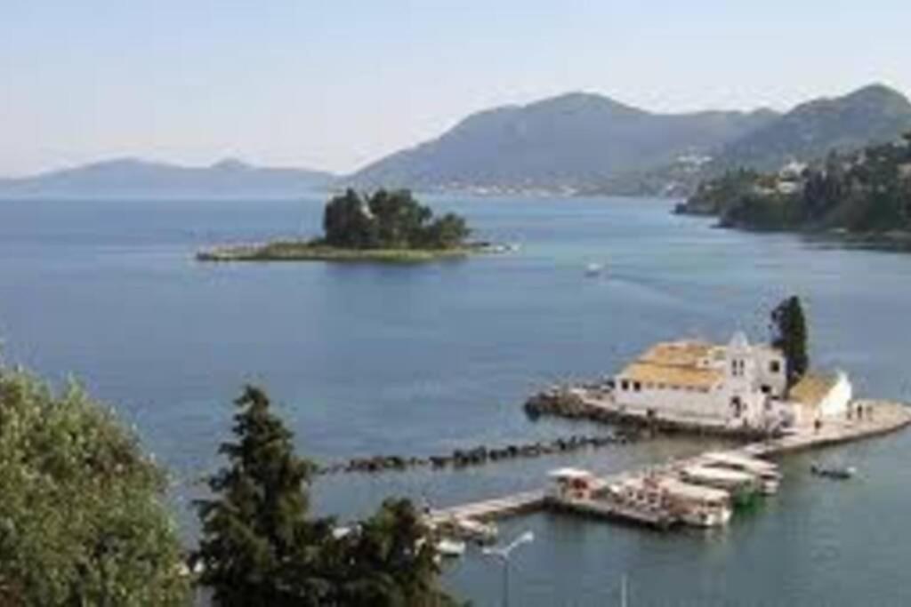 Corfu Tramezzo Designer'S House Vila Bastounion Exterior foto