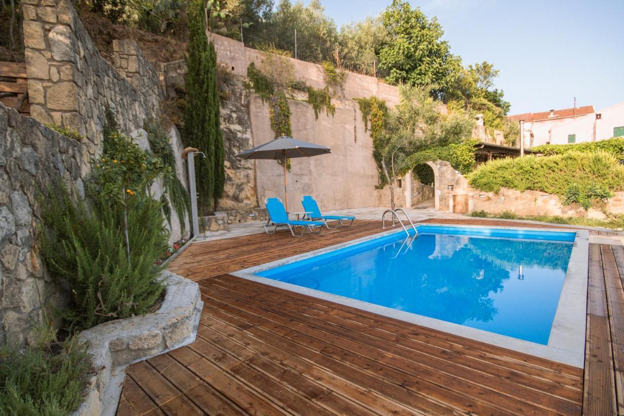 Corfu Tramezzo Designer'S House Vila Bastounion Exterior foto
