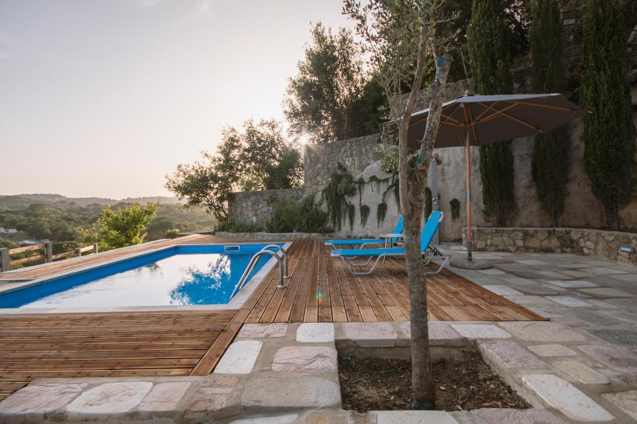 Corfu Tramezzo Designer'S House Vila Bastounion Exterior foto