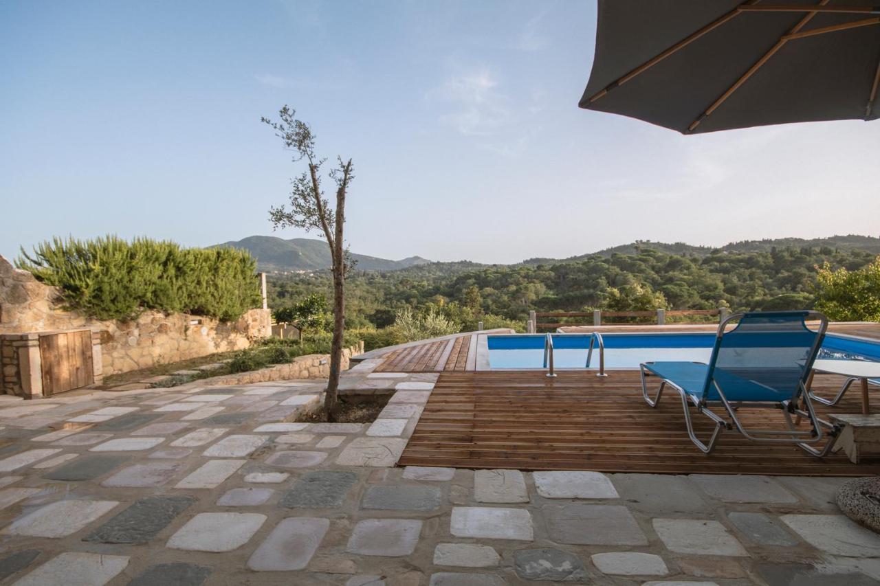 Corfu Tramezzo Designer'S House Vila Bastounion Exterior foto